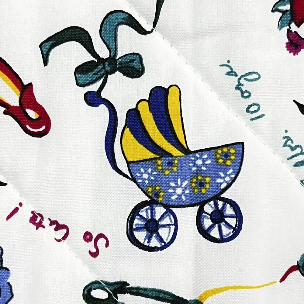 Baby Quilt Handmade Patchwork 